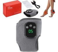 Sovelora Swollen Feet Massager, Soothera 3 in 1 Foot Massager, Foot Revive Massagers, Wireless & Portable Heated Ankle Wrap with 3 Vibration Mode, 5 Heat Leavel for Pain (2Pcs)