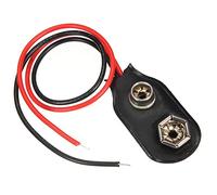 SovelyBoFan Connecteur Coupleur Branchement Raccordement Fils de Pile a Clips 9V