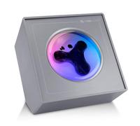 sovenomund Ferrofluid Speaker Sound Visualizer, Dancing Ferrofluid Lamp with Colorful Lights, Ferrofluid with Music Rhythm, Symbiont in a Bottle