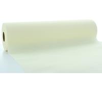 Sovie Horeca Chemin de table en Airlaid, champagne, 40 cm x 24 m, 1 pièce | Chemin de table jetable uni, perforation tous les 120 cm