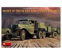 Soviet 2 T Truck Aaa Type W/field Kitche - 1:35e - Miniart