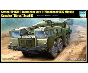Soviet (9P117M1) Launcher with R17 Rocket of 9K72 Missile Complex Elbrus (Scud B