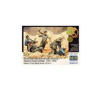 Soviet And German Infantry Marines , Hand- To-Hand Combat , 1941 - Master Box Mb35152