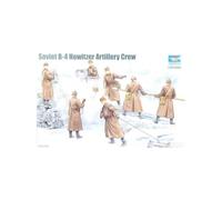 Trumpeter Maquette Équipe d'artillerie soviétique B-4 1:35