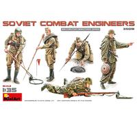 Soviet Combat Engineers 1:3 5 Figurine Plastique Model Kit Miniart