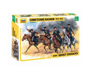 Soviet Cossacks Wwiimaquette Figurine Soviet Cossacks Wwii |zvezda|3547| 1:35 Ma