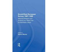 Soviet/East European Survey, 1987-1988