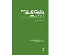 Soviet Economic Development Since 1917