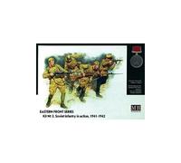 Masterbox MAS3523 Maquette 1:35 - Série Front de l'Est Kit 2 Infanterie soviétique - Glow2B