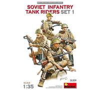 Soviet Infantry Tank Riders Set 1figurines Miniart Soviet Infantry Tank Riders S