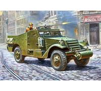 Soviet M-3 Scout Voiture With Machine Gun 1:100 Plastique Model Kit Zvezda