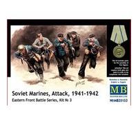 Master Box MB35153 - 1/35 Marins Soviétiques Attaque 1941-42 Pâques - Neuf
