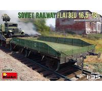 SOVIET RAILWAY FLATBED 16,5-18t