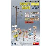 Soviet Road Signs Ww2 - 1:35e - Miniart
