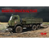 Soviet Six-Wheel Army Camion (100% New Moules ) 1:3 5 Plastique Model Kit Icm