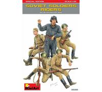 Soviet Soldiers Riders. Special Édition 1:3 5 Figurine Plastique Model Kit