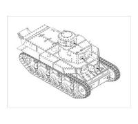 Soviet T-24 Medium Tank - 1:35e -