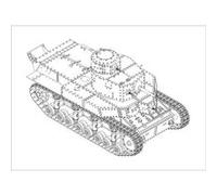 Soviet T-24 Medium Tank - 1:35e -