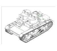 Soviet T-26 Light Infantry Tank Mod 1931 - 1:35e - Hobby Boss G