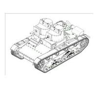 Soviet T-26 Light Infantry Tank Mod 1931 - 1:35e - Hobby Boss G