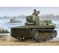 HobbyBoss Maquette Char amphibie léger soviétique T-37 Échelle 1:35 Précoce