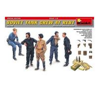 MiniArt Figurine 35246 - Équipage de char soviétique au repos - Édition spéciale