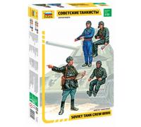 Soviet Tank Crew - équipage De Char Soviétiquemaquette Figurine Soviet Tank Crew