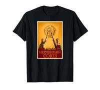 Soviet Vintage USSR CCCP Proud Russia Propaganda Vintage 80s T-Shirt
