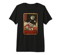 Soviétique Vintage URSS CCCP Russie Propagande, Chien dans l'espace T-Shirt Haut de Gamme