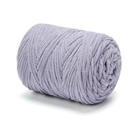 SOVIKER Fil chenille épais pour tricot/crochet pour couverture de bébé Amigurumi #6 - Super épais, doux et moelleux - Grand bonnet, écharpe, décoration de Noël - Convient aux débutants - 0,3 kg - Gris