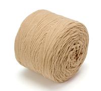 SOVIKER Fil chenille épais pour tricot/crochet pour couverture de bébé Amigurumi #6 - Super épais, doux et moelleux - Grand bonnet, écharpe, décoration de Noël - Adapté aux débutants - 0,8 kg - Camel
