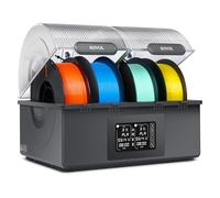 Sovol SH03 Sèche-filament 4 bobines 85 ℃ Max, ventilateurs de circulation améliorés/élimination automatique de l'humidité/mode de séchage automatique pour PLA PETG TPU ABS 1,75/2,85 mm