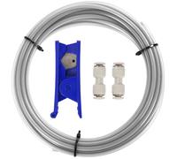 Sovol Tube PTFE 2.5mm ID 4mm OD 5M, Coupe-Tube et Raccords Inclus pour Bambu lab X1/ X1C/ P1P/ P1S/ A1/ A1 Mini, pour Prusa MMU3,K1 Max/Ender 3 V3 Imprimante 3D