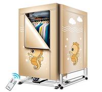 SOVORM Étendoir à Linge, sèche-Linge électrique Pliable à 2 Niveaux, 1500 W, sèche-Linge Chauffant Portable, minuterie réglable de 240 Minutes, Grande capacité 30 kg, étendoir à Linge électrique pour