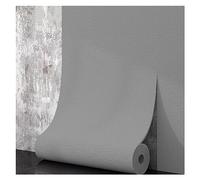 SOVORM Papier Peint en Mousse Auto-adhésif 10M, Effet Texture Lin, Papier Peint Simple Et Moderne pour La Décoration De La Maison Et La Rénovation De Meubles, Doux Et Anti-Collision (Color : Gray)