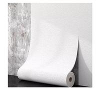 Papier Peint en Mousse Auto-adhésif 10M, Effet Texture Lin, Papier Peint Simple Et Moderne pour La Décoration De La Maison Et La Rénovation De Meubles, Doux Et Anti-Collision (Color : White)