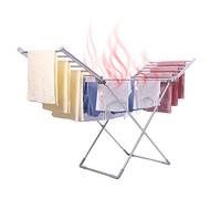 SOVORM Sèche-Linge électrique Chauffant 50 Hz/230 W, Faible consommation d'énergie, étendoir à vêtements, Chauffe-Serviettes, 45-55 ℃, température constante pour Salle de Bain The New