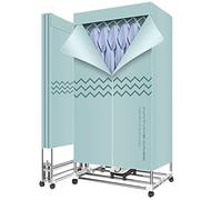 SOVORM Sèche-Linge électrique Domestique, 1000 W, séchoir Chauffant à séchage Rapide pour vêtements, Machine électrique Pliable à air Chaud pour Appartement, 2 Niveaux, économie d'énergie The New