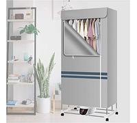 SOVORM Sèche-Linge électrique, Efficace pour Le Linge Humide d'intérieur, étendoir chauffé à air Chaud, Armoire, étendoir électrique Portable à 2/3 Niveaux, Pliable, 2300 W, économie d'énergie
