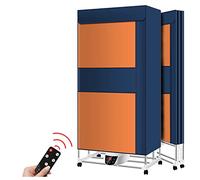 SOVORM Sèche-Linge électrique, étendoir à Linge Chauffant, séchage Rapide, Protection Contre la surchauffe, étendoir à Linge Pliable d'intérieur, économie d'énergie, Grand Espace, sèche-Linge