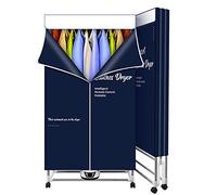 SOVORM Sèche-Linge électrique, sèche-Linge Portable Pliable, séchage à l'air Chaud, Armoire à l'intérieur, séchage Rapide à l'air Chaud, Chauffage des vêtements, 1500 W, minuterie Automatique à 2