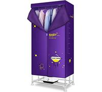 SOVORM SHKUU Sèche-Linge électrique Etendoir Portable 1200W 2 Niveaux Séchage à l'air Chaud Chauffage de Garde-Robe Pliant à l'intérieur Machine de séchage à Chaud à séchage Rapide à l'air The