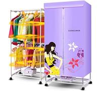 SOVORM SHKUU Sèche-Linge électrique Portable, 1000 W, Armoire de séchage à air Chaud, Machine de séchage à Chaud Pliable à 2 Niveaux avec minuterie Automatique The New