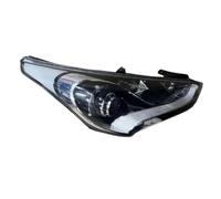 Sovxbgw Jeu de phares Pour Hyundai Pour Veloster LED DRL Feux De Jour Clignotants Phare De Voiture Ensemble Phare Phare avant(Xenon,Right)