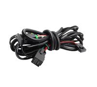 Sovxbgw LED Feux Lot De 2 Phares Antibrouillard Avant À LED Angel Eye Pour Suzuki Pour Swift Pour Jimny Pour Swift Sport Pour Jimny 1998-2020 Phares antibrouillard(Harness Wire)