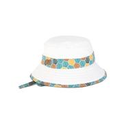 SOWAY Bob Mixte Anti-UV UPF 50+ Blanc/Turquoise T55/57
