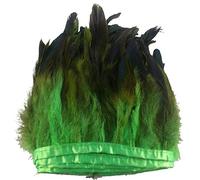 Sowder Frange de plumes de coq, 13-18 cm de large, vendue par lot de 4,6 m
