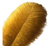 Sowder Lot de 10 plumes d’autruche pour décoration d'intérieur, mariage 30 à 35 cm