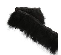 Sowder Turquie Marabout plumes Fringe Trim Lot de 1,8 m noir