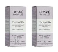 Sowé Duo Huile CBD 30% Bio 10ml